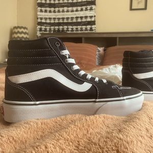 VANS Hightop Platform Shoes